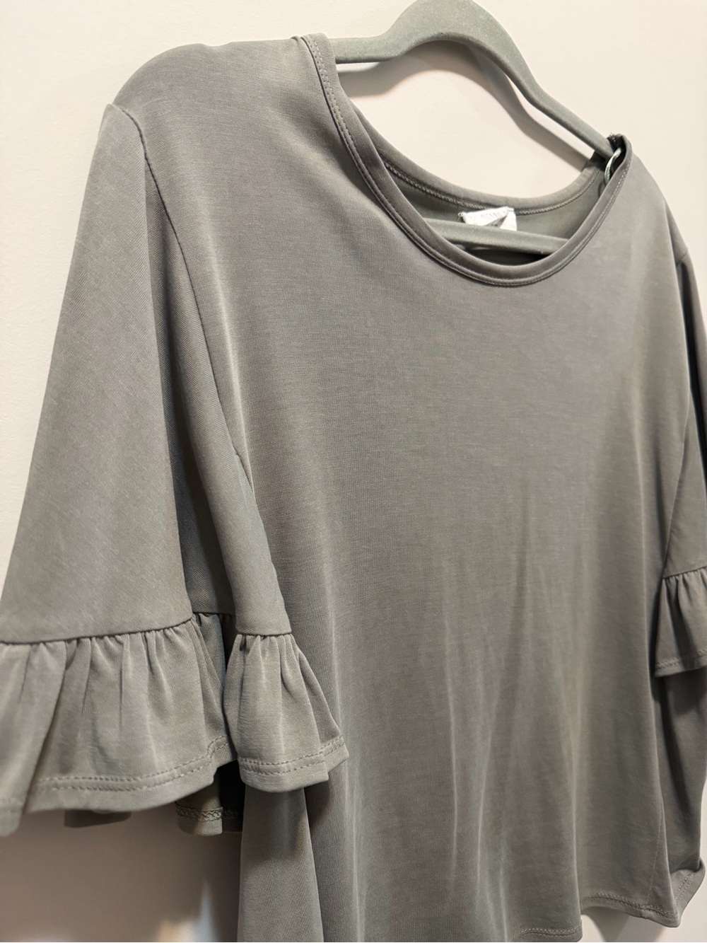 Sienna Sky Short Ruffle Sleeve Tee